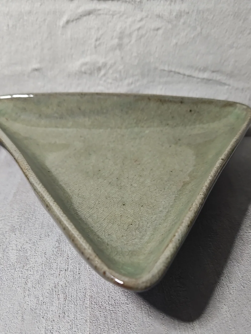 Williams-Sonoma Triangle Snack Dishes, set of 2.